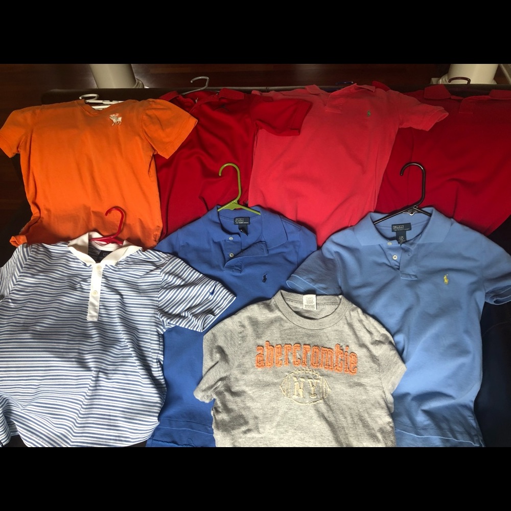 Polo boys short sleeve shirts